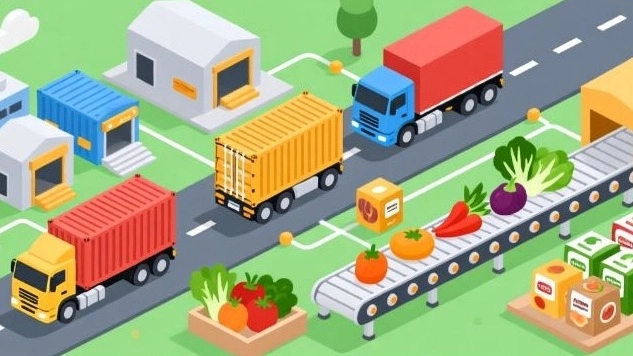 زنجیره تامین در صنعت موادغذایی چیست؟