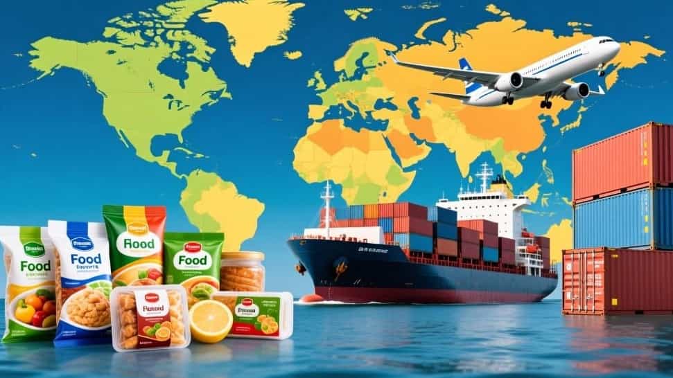 مجوز و مراحل صادرات مواد غذایی به بازار جهانی