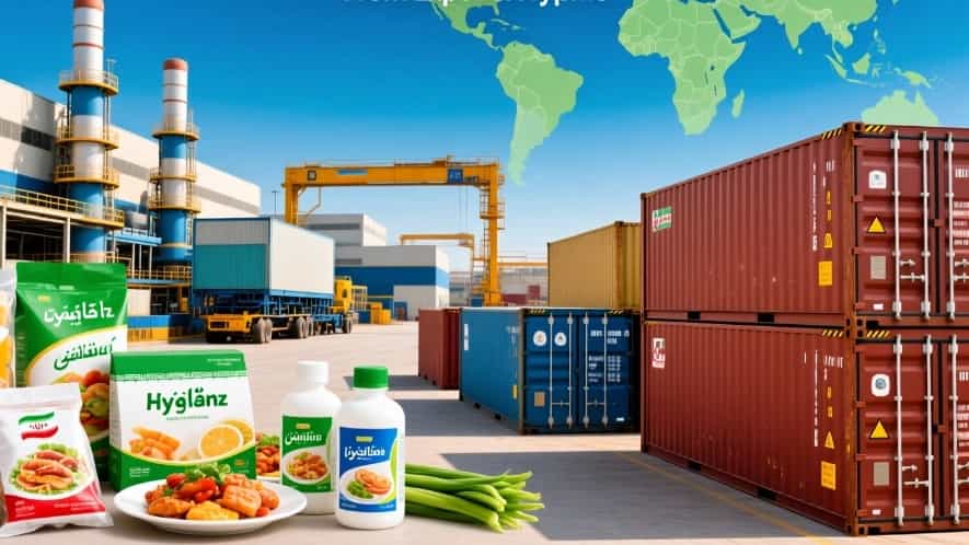 تولید محصولات غذایی در آقای صادرات تبریز